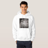 Square Foto - Universität Hoodie (Vorne ganz)