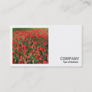 Square Foto (v2) - Bett von Red Tulips 02 Visitenkarte