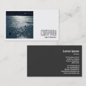 Square Foto (v2) - Cardiff Bay Visitenkarte (Vorne/Hinten)