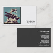 Square Foto (v2) - Dragon Visitenkarte (Vorne/Hinten)