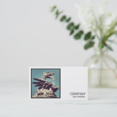 Square Foto (v2) - Dragon Visitenkarte (Stehend Vorderseite)