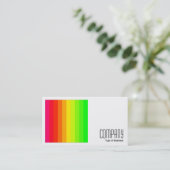 Square Foto (v2) - Farbbänder 02 Visitenkarte (Stehend Vorderseite)