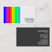 Square Foto (v2) - Farbbänder 03 Visitenkarte (Vorne/Hinten)