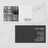 Square Foto (v2) - Gerüst Visitenkarte (Vorne/Hinten)