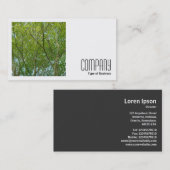 Square Foto (v2) - Japanischer Ahorn Visitenkarte (Vorne/Hinten)