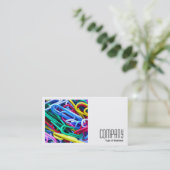 Square Foto (v2) - Project Paperclip Visitenkarte (Stehend Vorderseite)