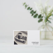 Square Foto (v2) - Russische Rangefinder Camera 02 Visitenkarte (Stehend Vorderseite)