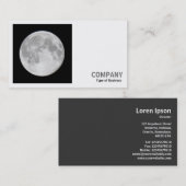 Square Foto (v2) - Super Moon Visitenkarte (Vorne/Hinten)