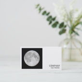 Square Foto (v2) - Super Moon Visitenkarte (Stehend Vorderseite)