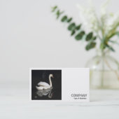 Square Foto (v2) - Swan Visitenkarte (Stehend Vorderseite)