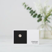 Square Foto (v2) - Vollmond Visitenkarte (Stehend Vorderseite)
