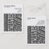 Square Foto (v3) - Büroblock Visitenkarte (Vorne/Hinten)