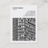 Square Foto (v3) - Büroblock Visitenkarte (Rückseite)