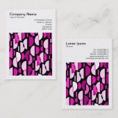 Square Foto (v3) - Crescent Pat 010921 - Magenta Visitenkarte (Vorne/Hinten)