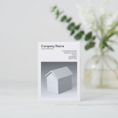 Square Foto (v3) - Haus 02 Visitenkarte (Stehend Vorderseite)