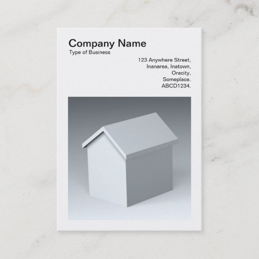 Square Foto (v3) - Haus 02 Visitenkarte (Vorderseite)