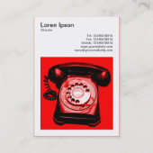 Square Foto (v3) - Hotline 03 Visitenkarte (Rückseite)