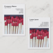 Square Foto (v3) - Matches 02 Visitenkarte (Vorne/Hinten)