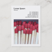 Square Foto (v3) - Matches 02 Visitenkarte (Rückseite)