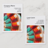 Square Foto (v3) - Riesenrad Visitenkarte (Vorne/Hinten)