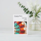 Square Foto (v3) - Riesenrad Visitenkarte (Stehend Vorderseite)