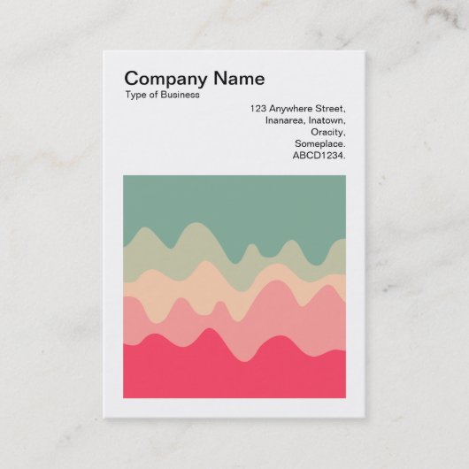 Square Foto (v3) - Sound Sketch 04 Visitenkarte (Vorderseite)