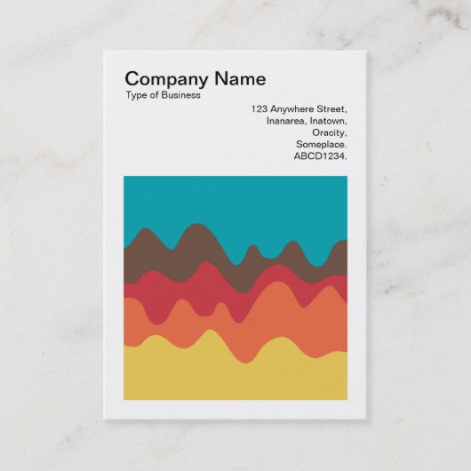 Square Foto (v3) - Sound Sketch 08 Visitenkarte (Vorderseite)