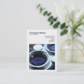 Square Foto (v3) - Vintage TLR-Kamera Visitenkarte (Stehend Vorderseite)