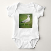 Square Foto - Walking Seagull Baby Strampler (Vorderseite)