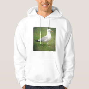 Square Foto - Walking Seagull Hoodie