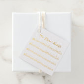 Square Fovor Tag We Three Kings Music Sheet (Mit Box)