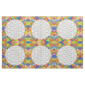 Square Frame Blume Power I + Ihre Foto & Ideen Stoff (Fat Quarter (45,7 x 55,9 cm))