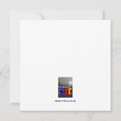 Square Frosch Card (Rückseite)