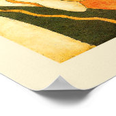 Square Hand Drum Native American Ceremonial Poster (Ecke)