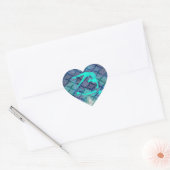 Square heart Gymnastics Dance Cheer Stickers (Umschlag)
