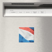 Square Holland Flag Kühlschrankmagnete Magnet (In Situ (Geschirrspüler))