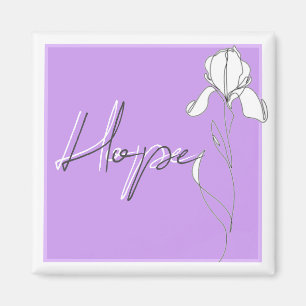 Square Hope Magnet