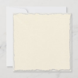 Square Imitate Deckle Wedle Einladung Vorlage