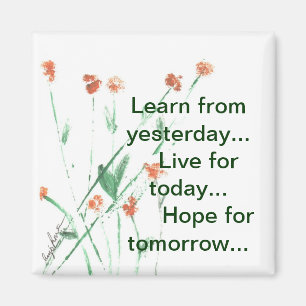 Square Inspiration Magnet