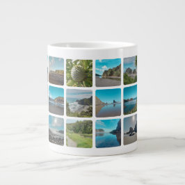 Square Instagram Images Gallery Rund um die Ecke Jumbo-Tasse