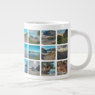Square Instagram Images Gallery Rund um die Ecke Jumbo-Tasse