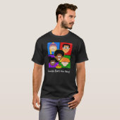 "Square Kids" Unisex T - Shirt (mehrfarbig) (Vorne ganz)