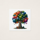 Square Knitting Business oder Enclosure Card (Vorderseite)