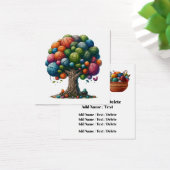 Square Knitting Business oder Enclosure Card (Schreibtisch)