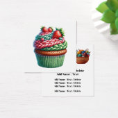 Square Knitting Business oder Enclosure Card (Schreibtisch)