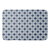 Square Knot Pattern Badematte (Vorderseite)