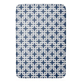 Square Knot Pattern Badematte (Vorderseite Vertikal)