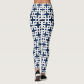 Square Knot Pattern Leggings (Rückseite)