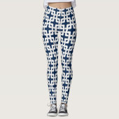 Square Knot Pattern Leggings (Vorderseite)