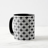 Square Knot Pattern Tasse (Vorderseite Links)